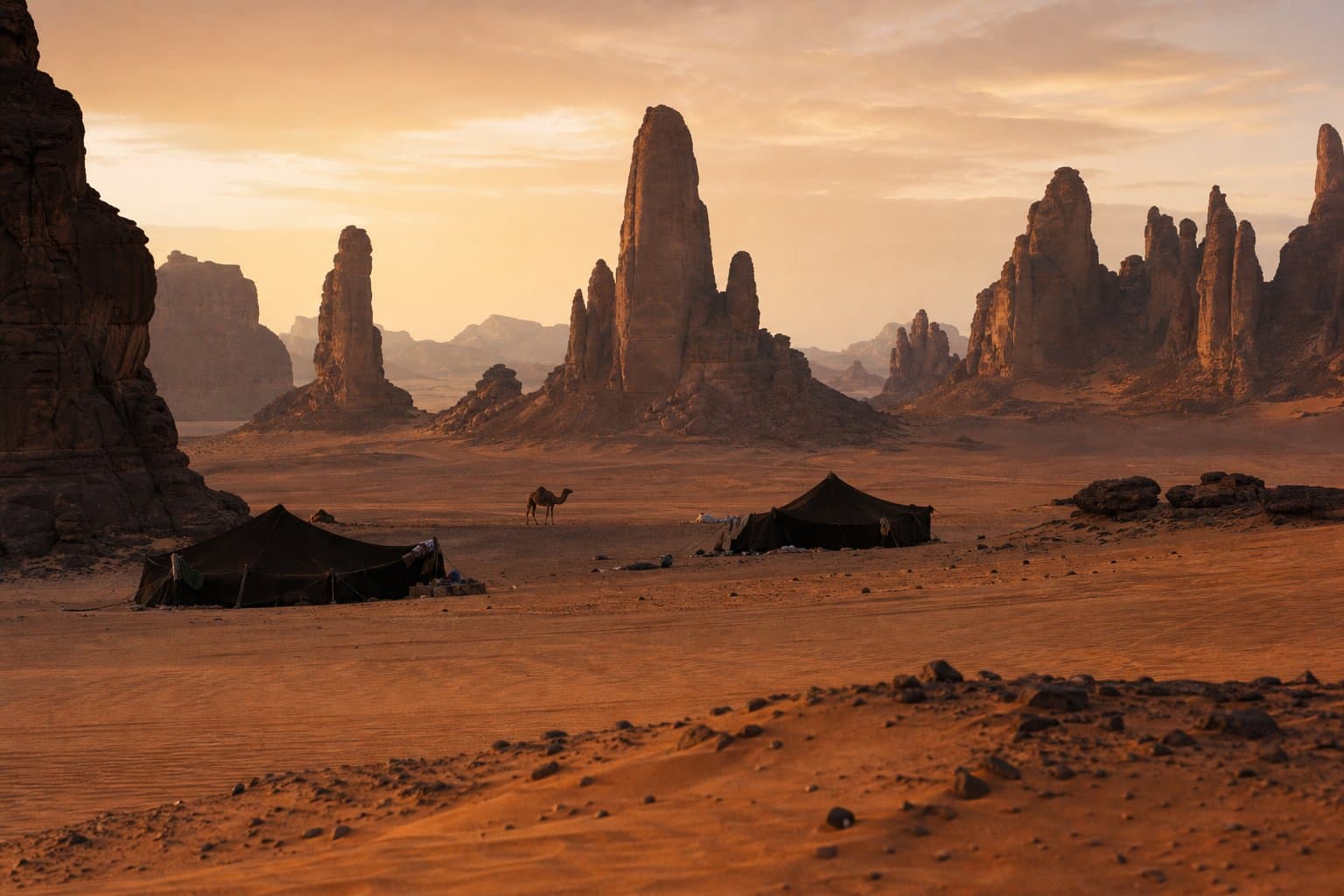 Paysage monumental de Djanet